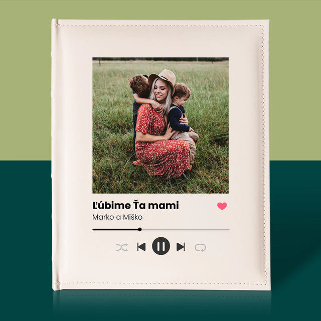 Fotografia A Podpis: Ľúbime Ťa Mami - Album Na Fotografie
