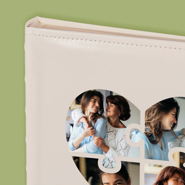 Fotokoláž: Puzzle Srdce Pre Mamu - Album Na Fotografie