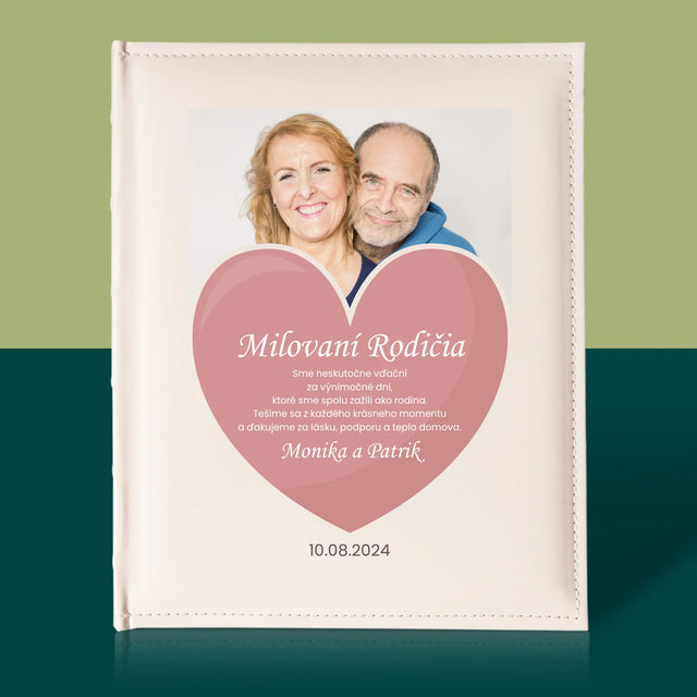 Fotografia A Podpis: Milovaní Rodičia - Album Na Fotografie