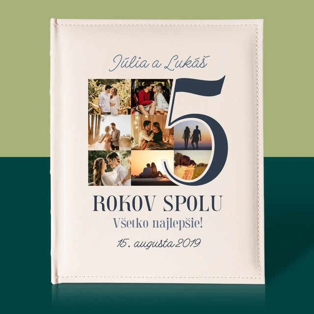 Fotokoláž: 5 Rokov Spolu - Album Na Fotografie
