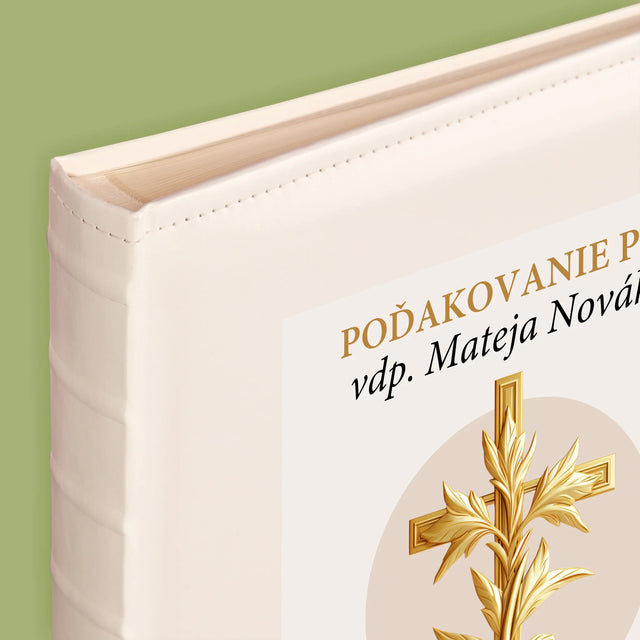 Meno A Podpis: Poďakovanie Božiemu Služobníkovi - Album Na Fotografie