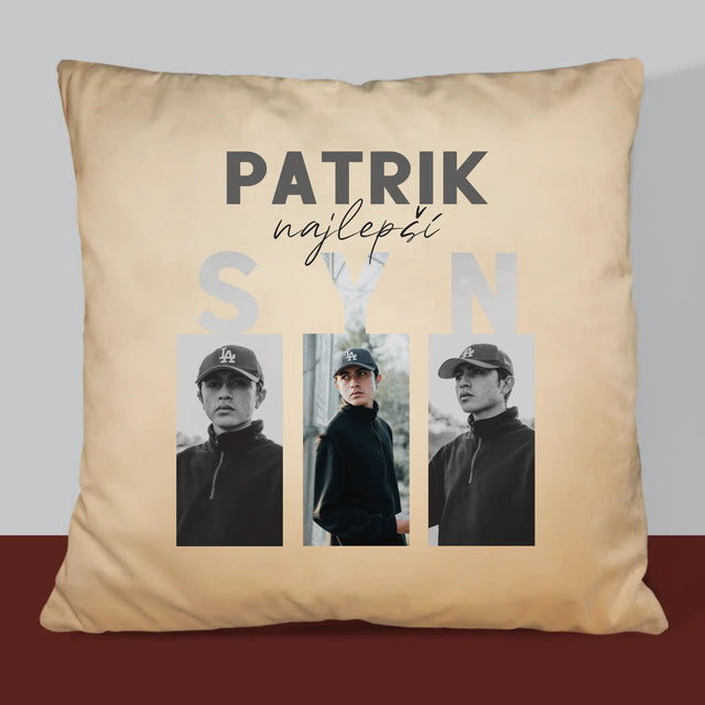 Fotokoláž: Najlepší Syn - Vankúš 