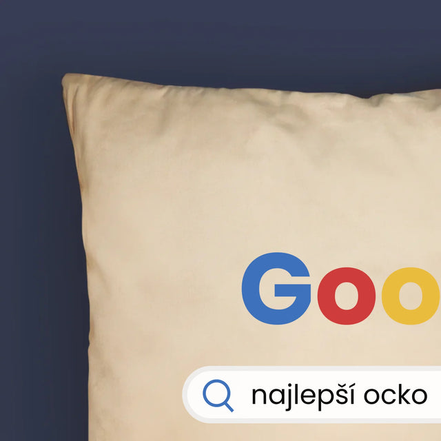 Fotografia A Podpis: Najlepší Ocko Výsledok Google - Vankúš 