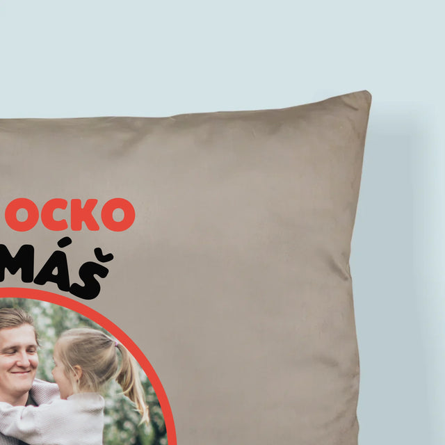 Fotografia A Podpis: Ocko Môj Hrdina - Vankúš 