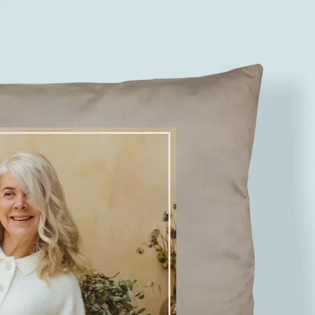 Fotografia A Podpis: Nič Nemusím! Dôchodkyňa - Vankúš 