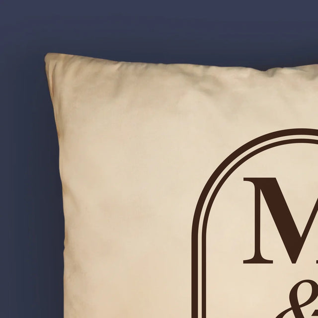 Monogram: Klasické Iniciály - Vankúš 