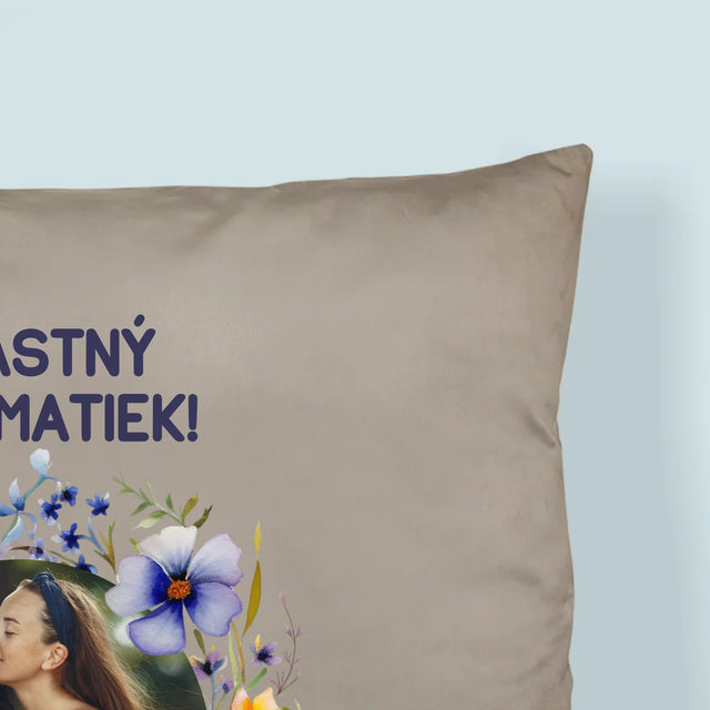 Fotografia A Podpis: Šťastný Deň Matiek - Vankúš 