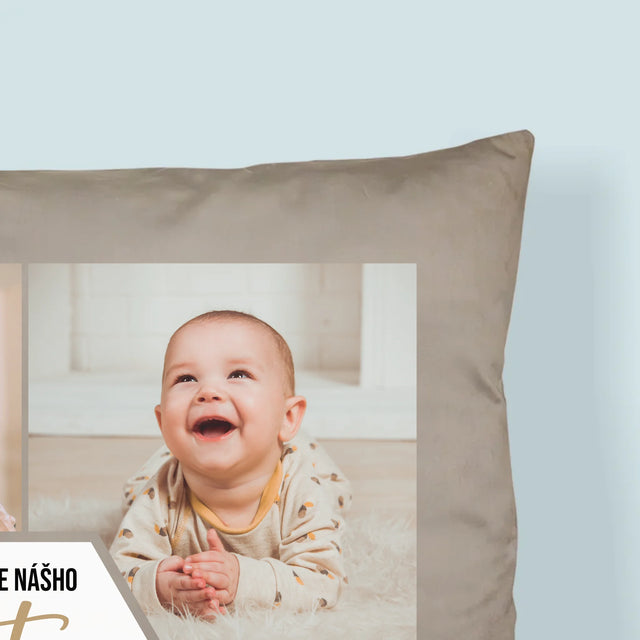 Fotokoláž: Pre Nášho Otca - Vankúš 