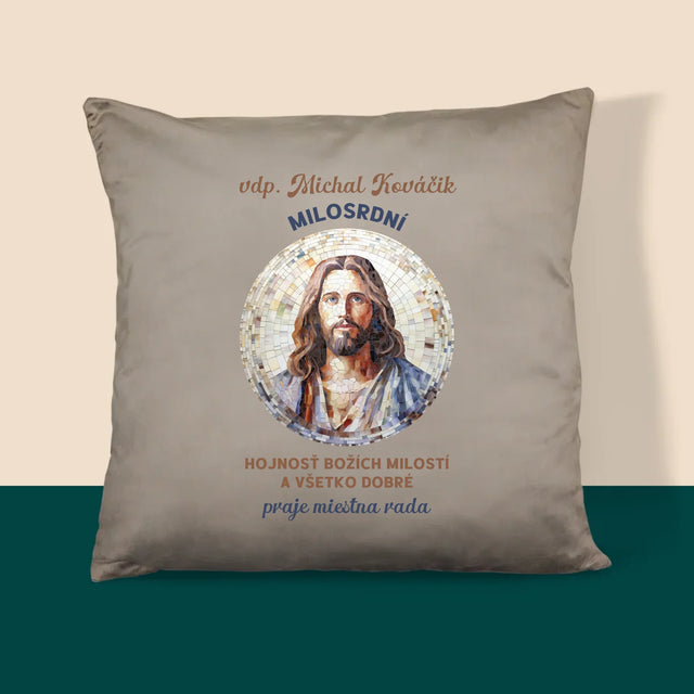 Meno A Podpis: Milosrdný Boží Služobník - Vankúš 