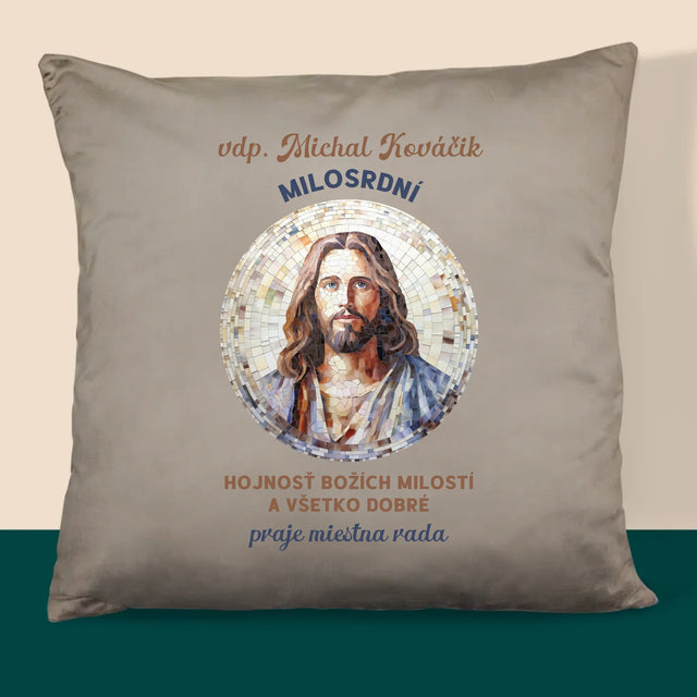 Meno A Podpis: Milosrdný Boží Služobník - Vankúš 