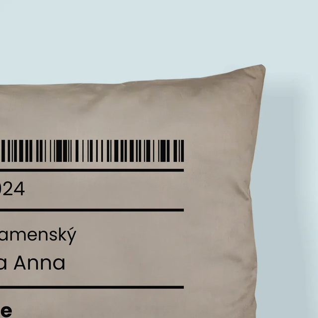 Meno A Podpis: Recept Na Šťastie - Vankúš 