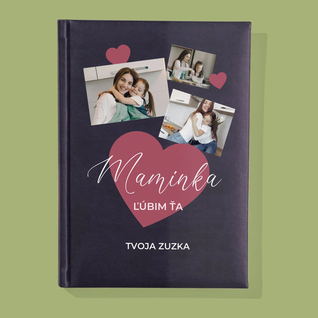 Fotokoláž: Maminka - Zápisník