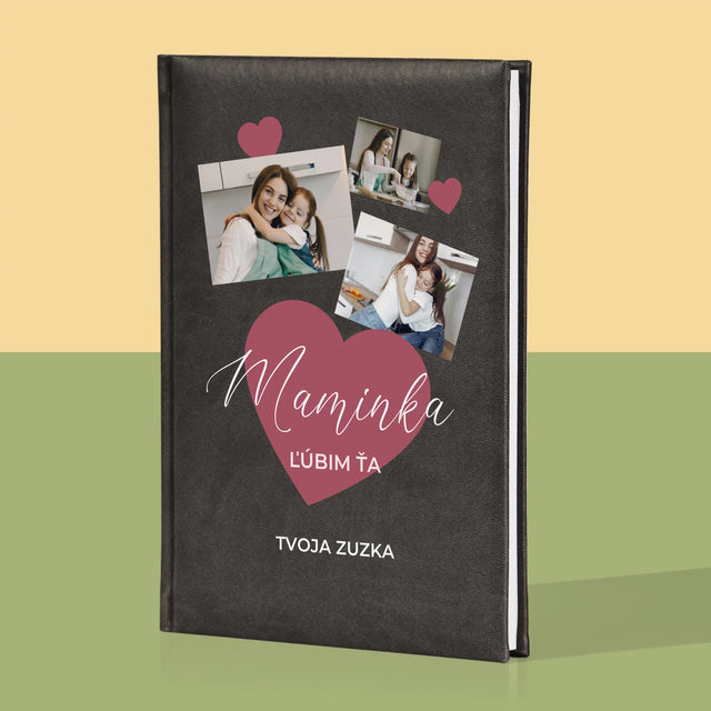 Fotokoláž: Maminka - Zápisník