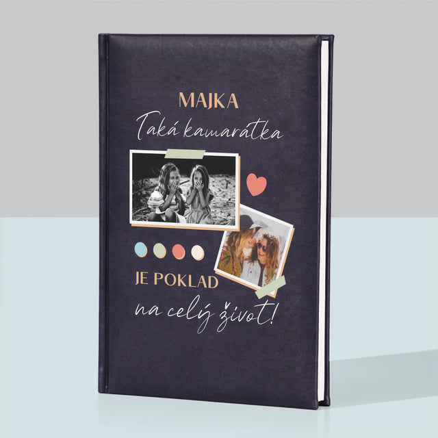 Fotokoláž: Kamarátka Je Poklad - Zápisník