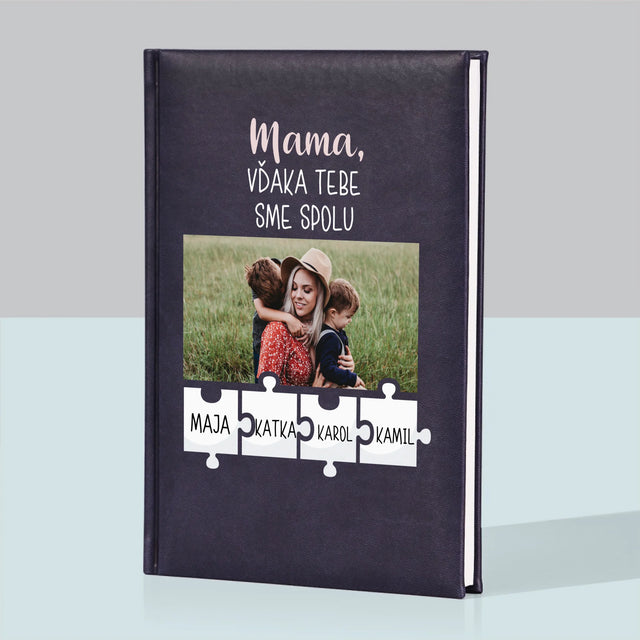 Fotografia A Podpis: Mama, Vďaka Tebe Sme Spolu - Zápisník