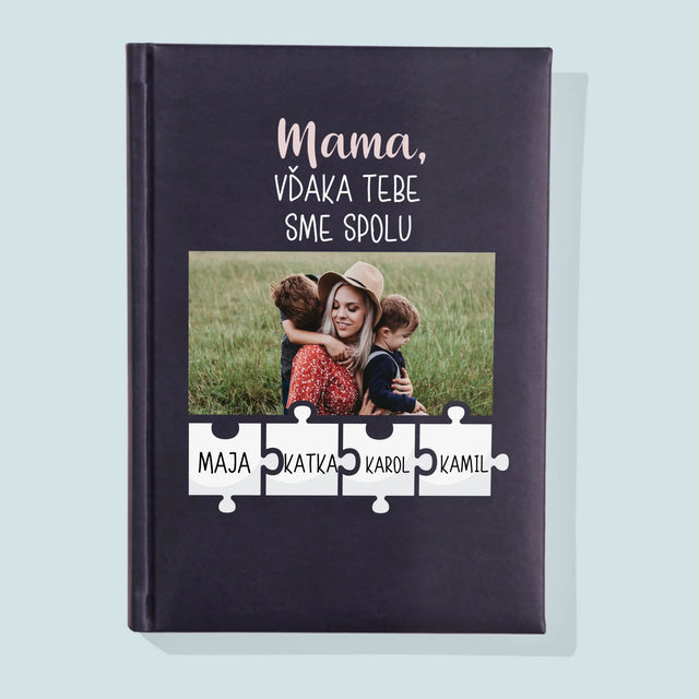 Fotografia A Podpis: Mama, Vďaka Tebe Sme Spolu - Zápisník