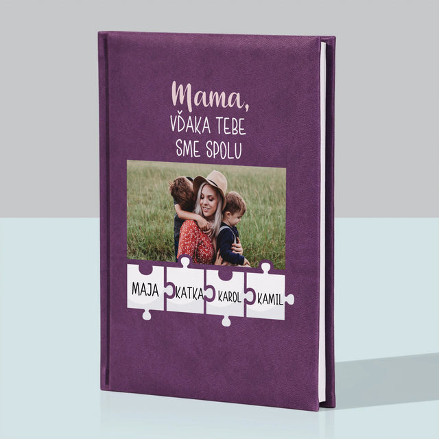 Fotografia A Podpis: Mama, Vďaka Tebe Sme Spolu - Zápisník