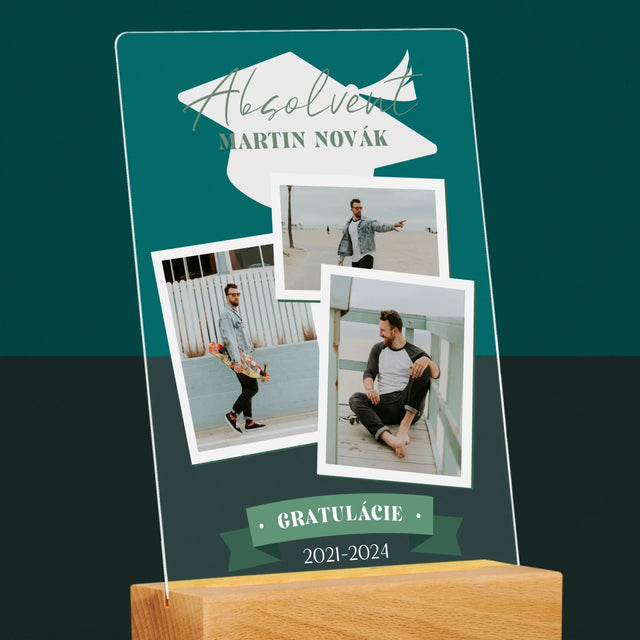 Obálka Časopisu: Absolvent - Tlač Na Akrylové Sklo (Vertikálne)
