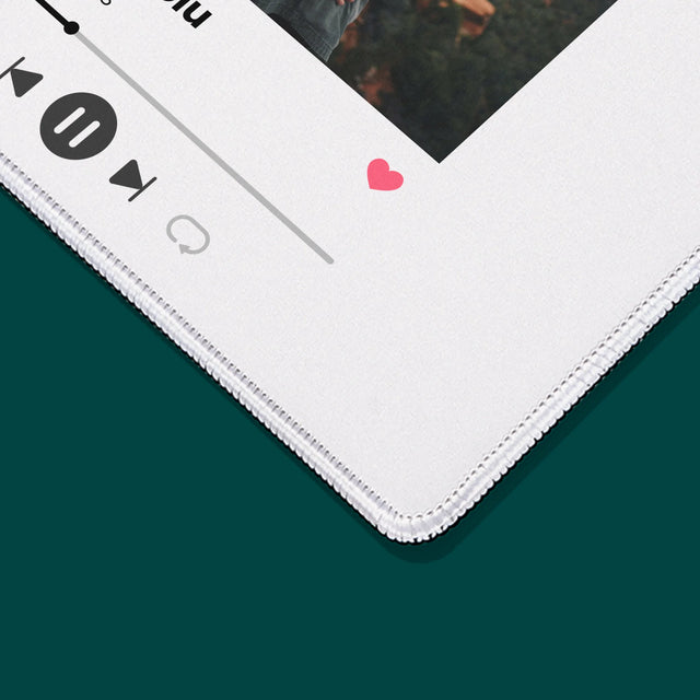 Fotografia A Podpis: Spotify S Tvojou Fotografiou - Podložka Pod Myš