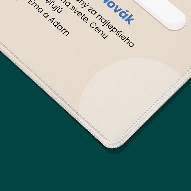 Fotografia A Podpis: Najlepší Ocko Výsledok Google - Podložka Pod Myš