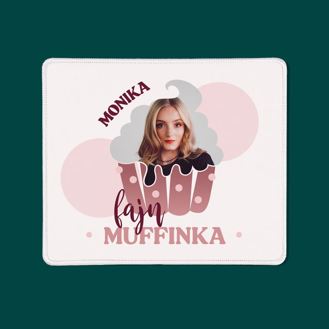 Fotografia A Podpis: Fajn Muffinka - Podložka Pod Myš