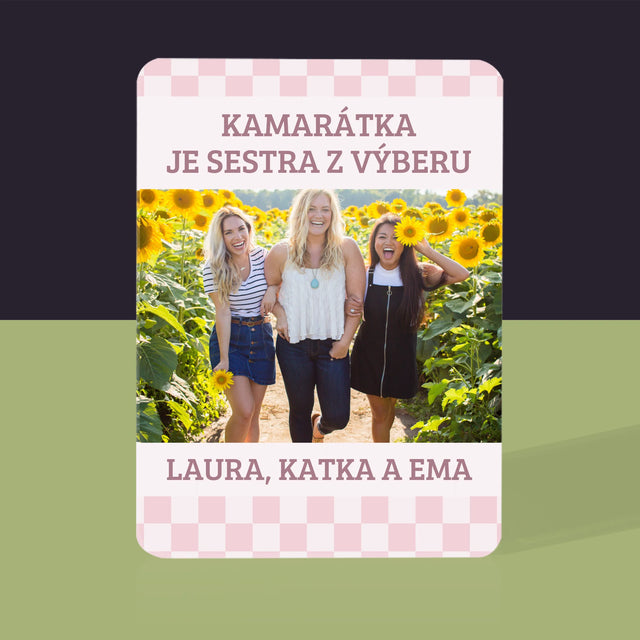 Fotografia A Podpis: Kamarátka Je Sestra Z Výberu - Hracie Karty