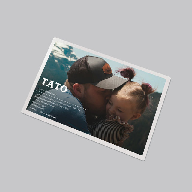 Fotografia A Podpis: Definícia Tato - Podložka Na Stôl