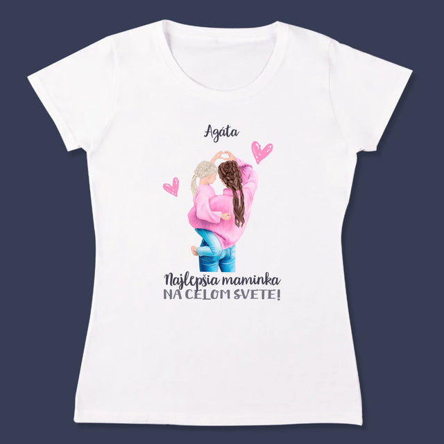 Tvorenie Postavy: Najlepšia Maminka Na Svete - Dámske Tričko
