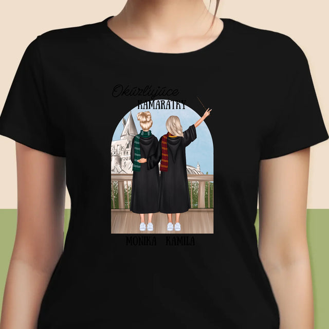 Tvorenie Postavy: Okúzľujúce Kamarátky - Dámske Tričko