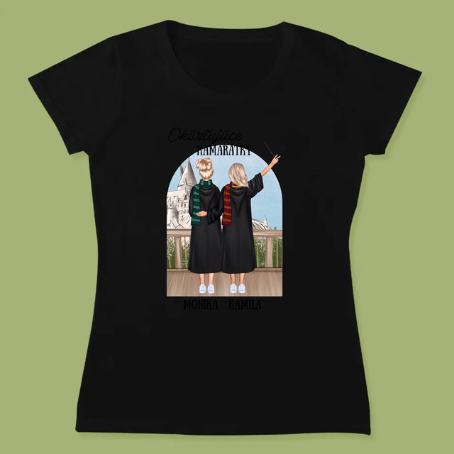 Tvorenie Postavy: Okúzľujúce Kamarátky - Dámske Tričko