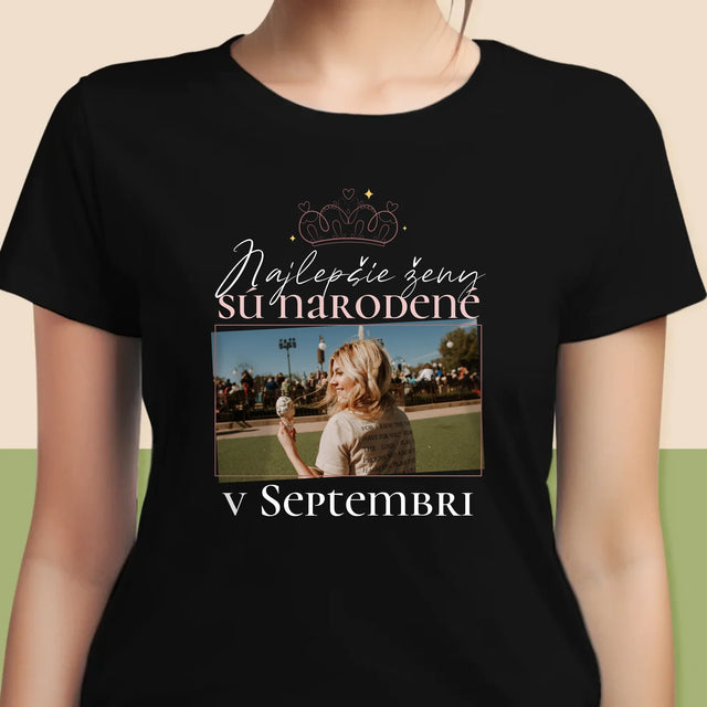 Fotografia A Podpis: Najlepšie Ženy - Dámske Tričko