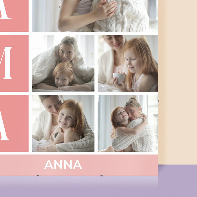 Fotokoláž: Najlepšia Mama Koláž - Plagát