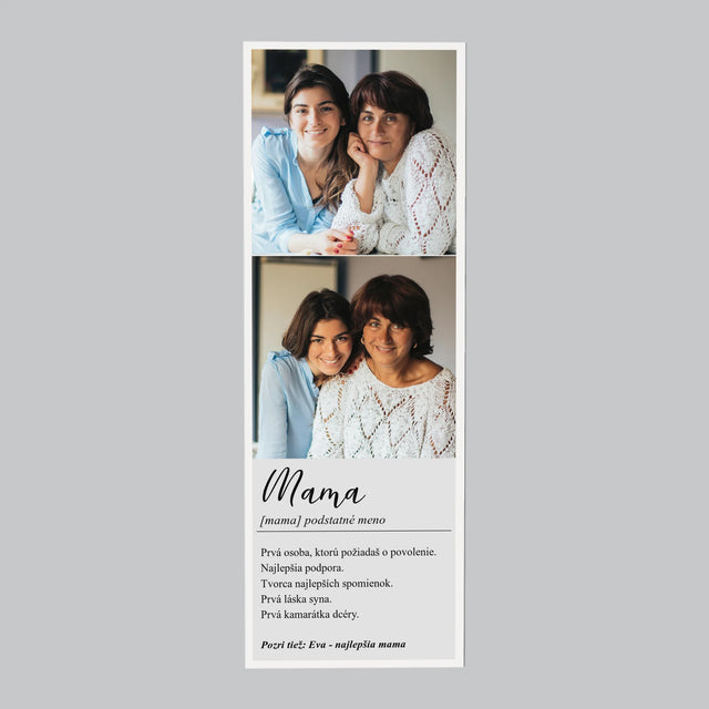 Fotografia A Podpis: Mama Definícia - Magnetka Na Chladničku