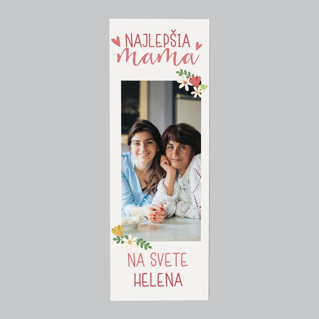 Fotografia A Podpis: Najlepšia Mama Svet - Magnetka Na Chladničku