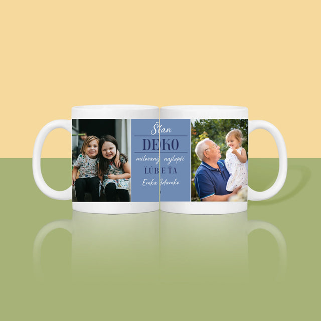 Fotokoláž: Milovaný Dedko - Hrnček