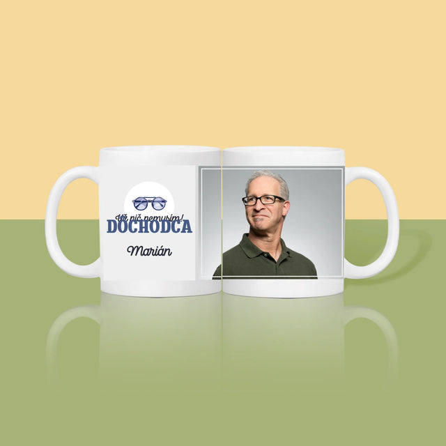 Fotografia A Podpis: Nič Nemusím! Dôchodca - Hrnček