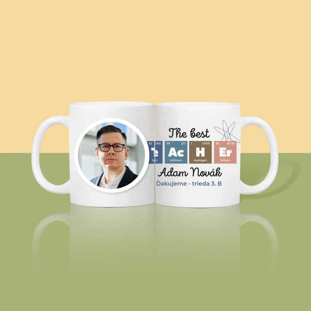 Fotografia A Podpis: Jedinečný Učiteľ - Hrnček