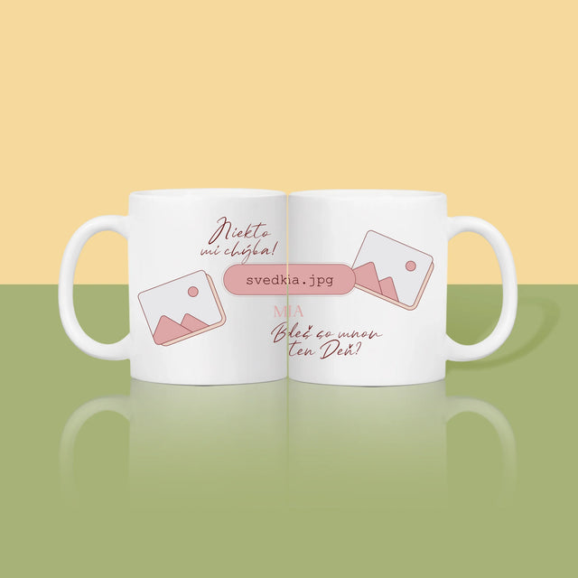 Meno A Podpis: Niekto Mi Chýba Svedkyňa - Hrnček