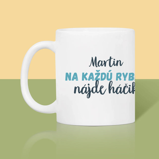 Fotografia A Podpis: Nájde Háčik - Hrnček