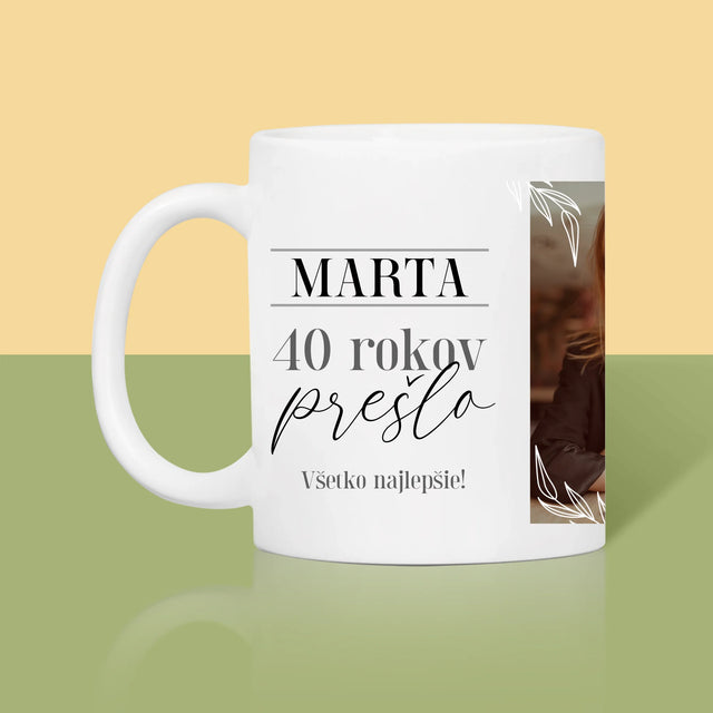 Fotokoláž: Prešlo 40 Rokov - Hrnček