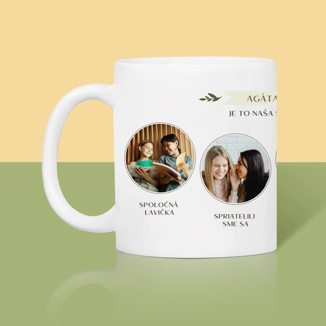 Fotokoláž: Je To Naša Spoločná Cesta - Hrnček