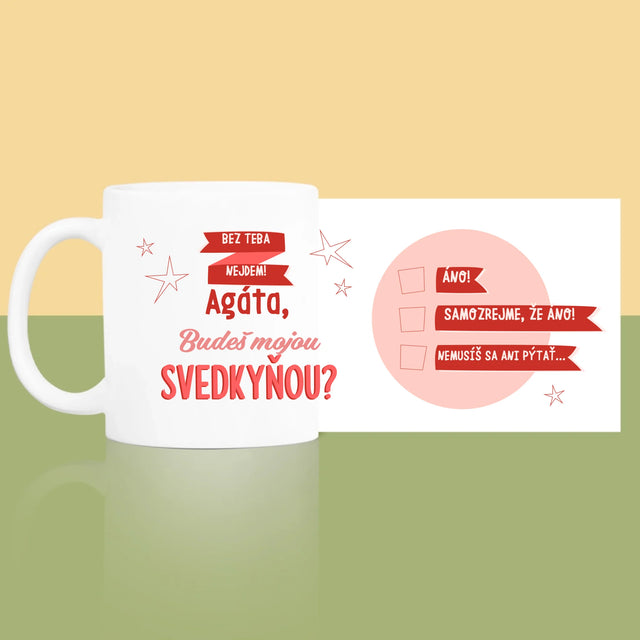 Meno A Podpis: Bez Teba Nejdem - Hrnček