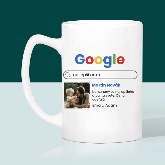 Fotografia A Podpis: Najlepší Ocko Výsledok Google - Hrnček