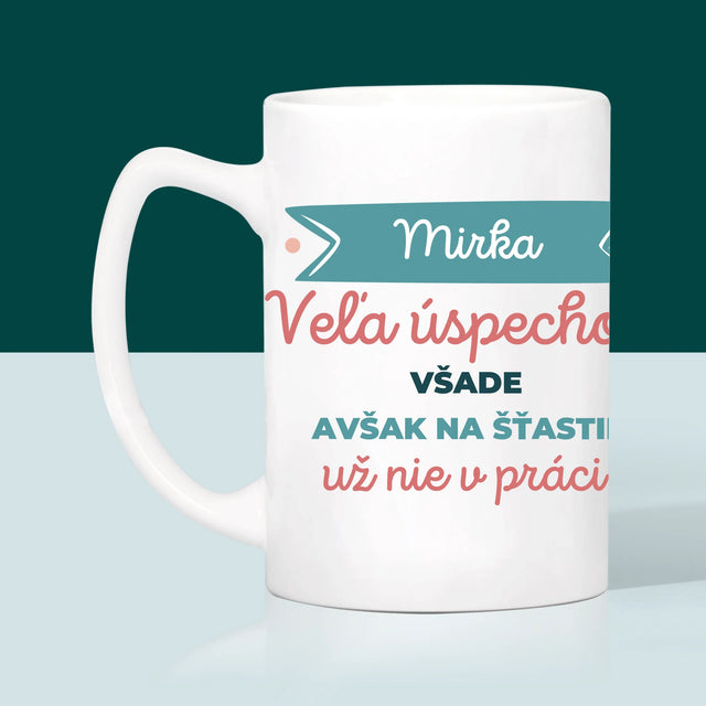 Fotografia A Podpis: Úspechy, Ale Nie V Práci - Hrnček