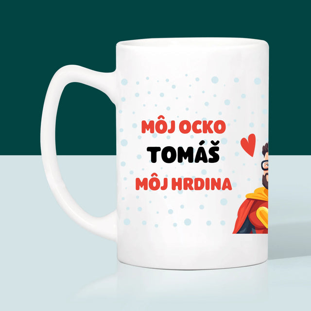 Fotografia A Podpis: Ocko Môj Hrdina - Hrnček