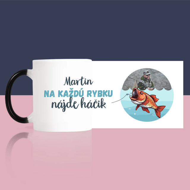 Fotografia A Podpis: Nájde Háčik - Hrnček