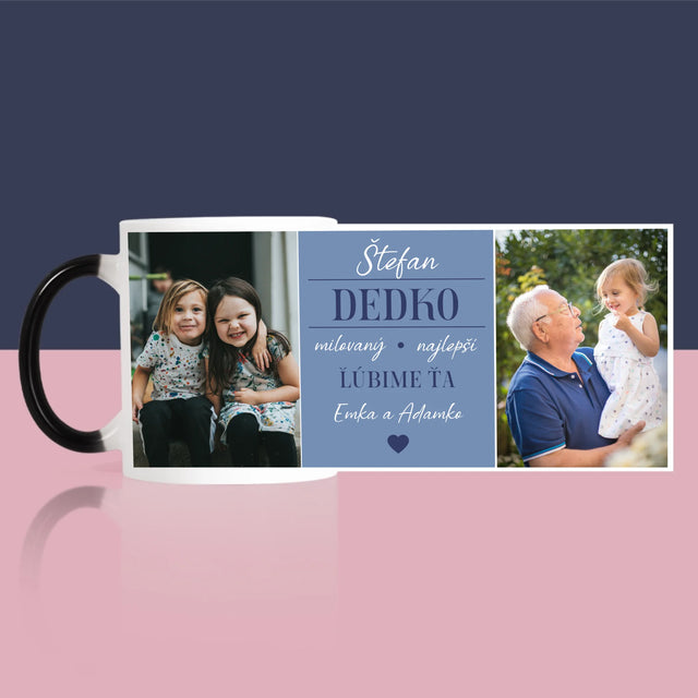 Fotokoláž: Milovaný Dedko - Hrnček