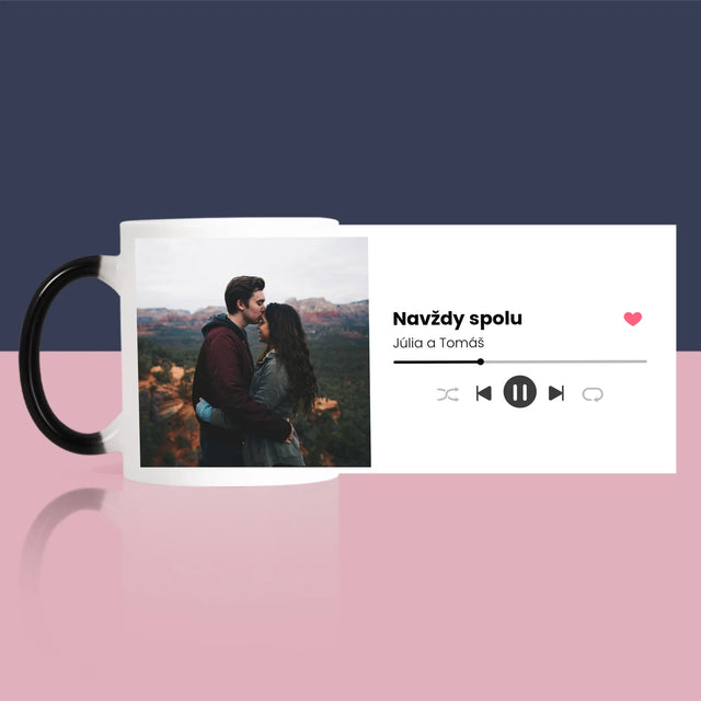 Fotografia A Podpis: Spotify S Tvojou Fotografiou - Hrnček