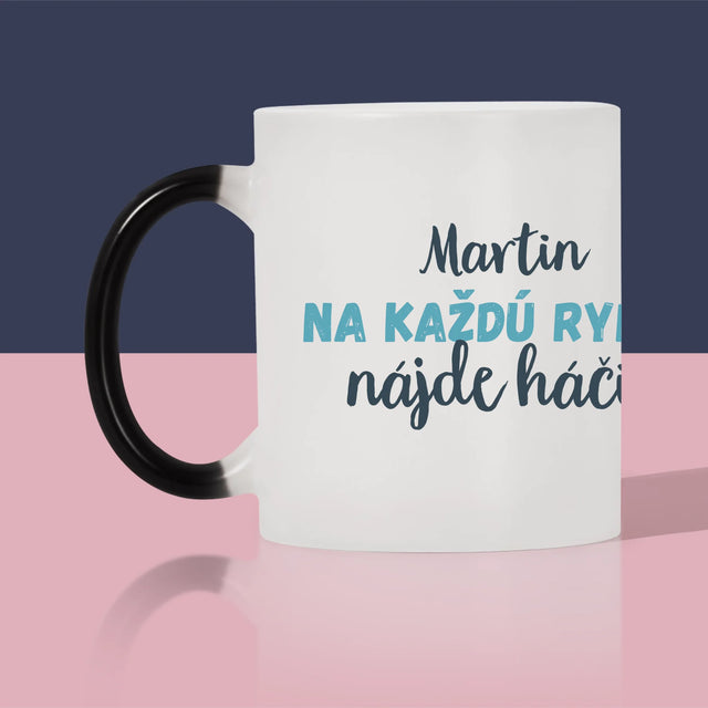 Fotografia A Podpis: Nájde Háčik - Hrnček