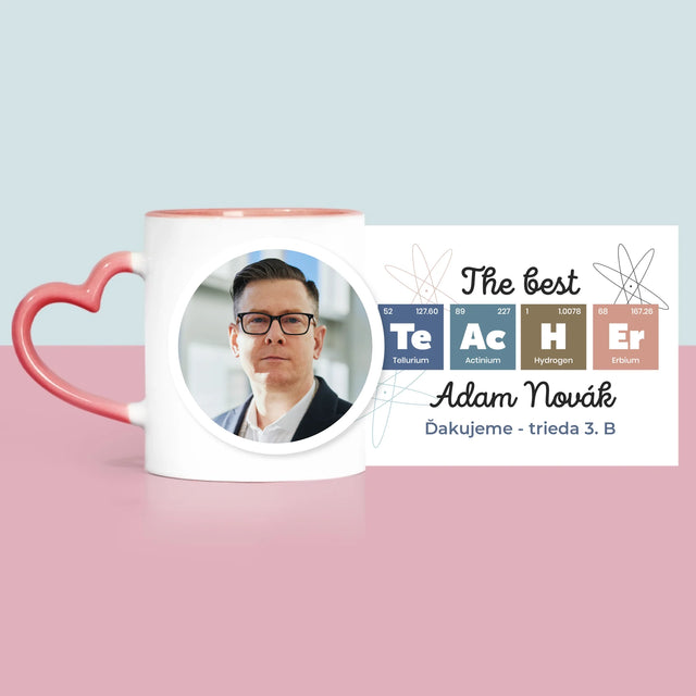 Fotografia A Podpis: Jedinečný Učiteľ - Hrnček